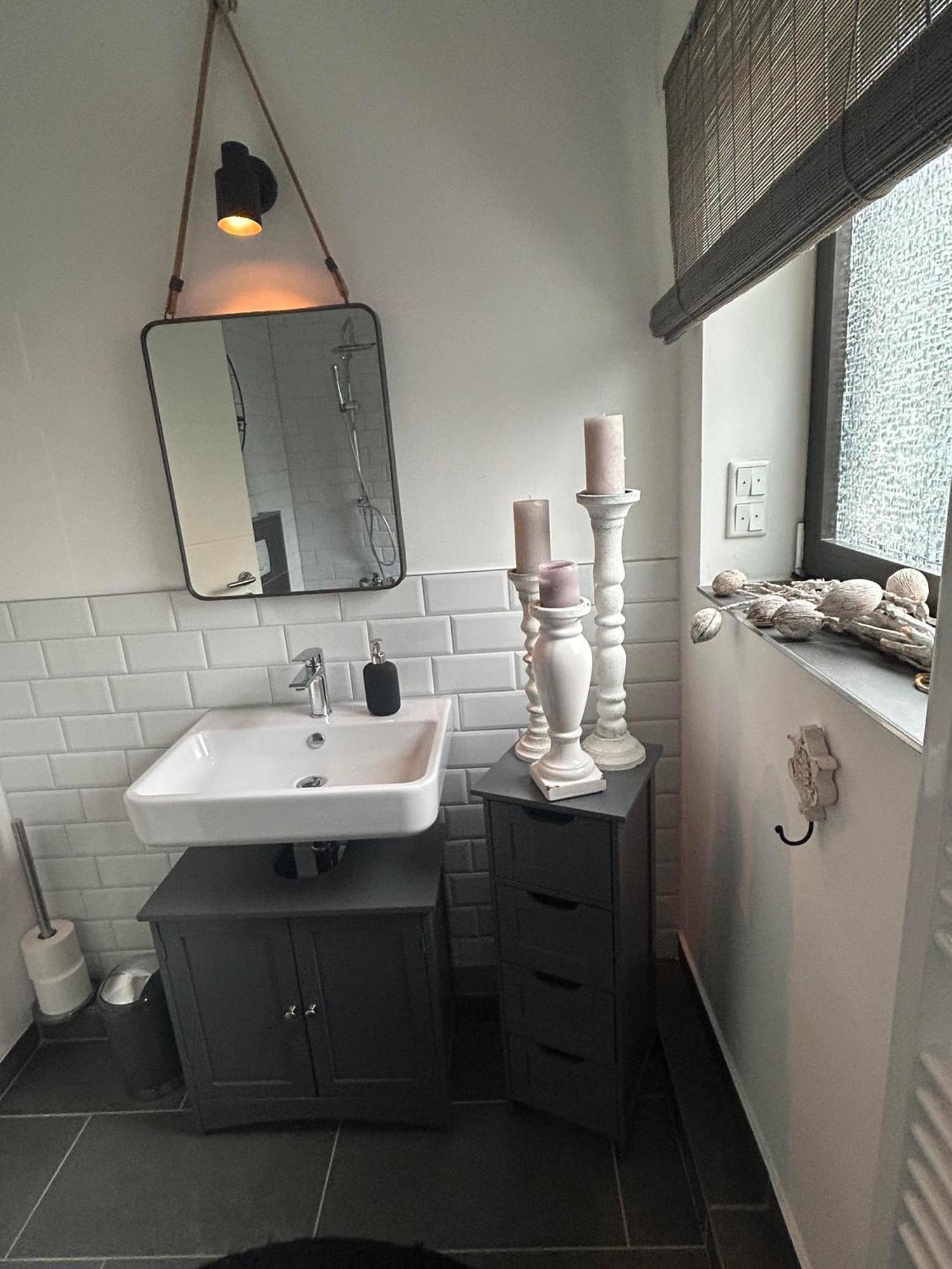 Cosy Bungalow-Apartment In Ruhiger Toplage - Naehe Duesseldorf 克雷费尔德 外观 照片